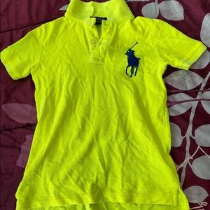 Kids polo collard shirt